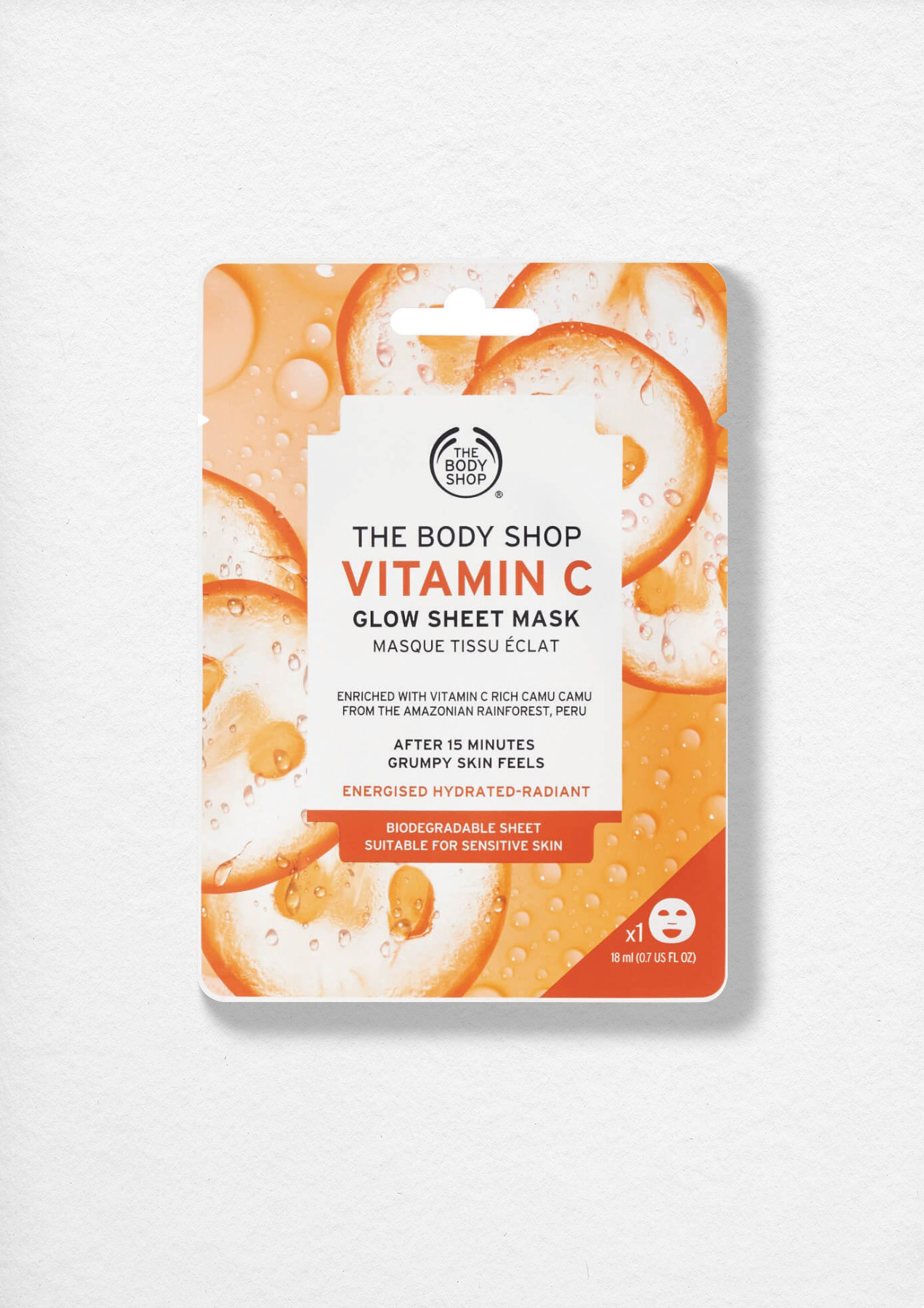 Vegan Vitamin C Glow Sheet Mask 