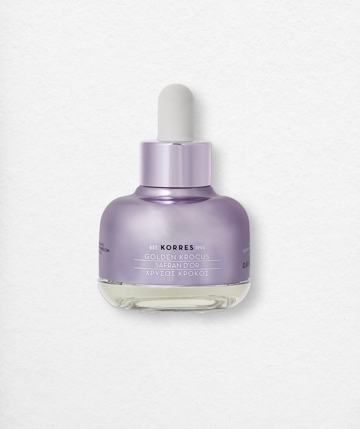 clean beauty, korres golden krocus