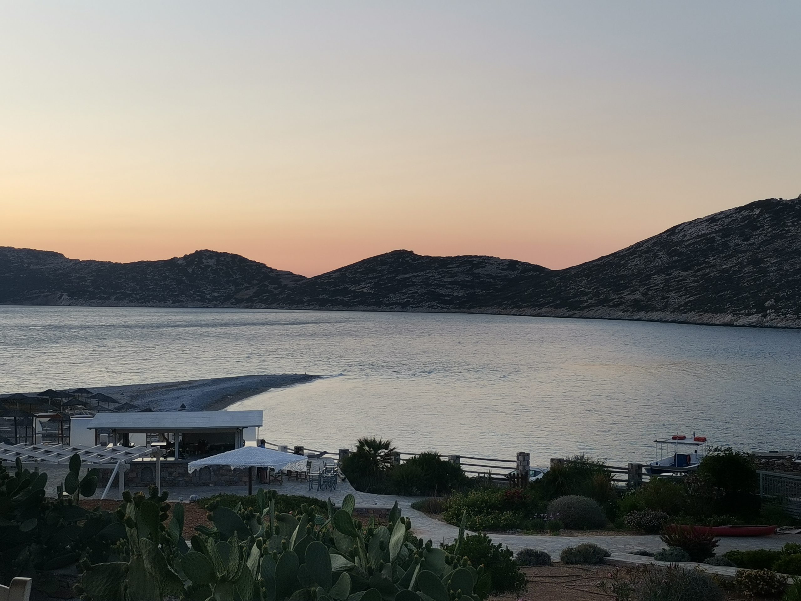 Ηλιοβασίλεμα στην Αμοργό