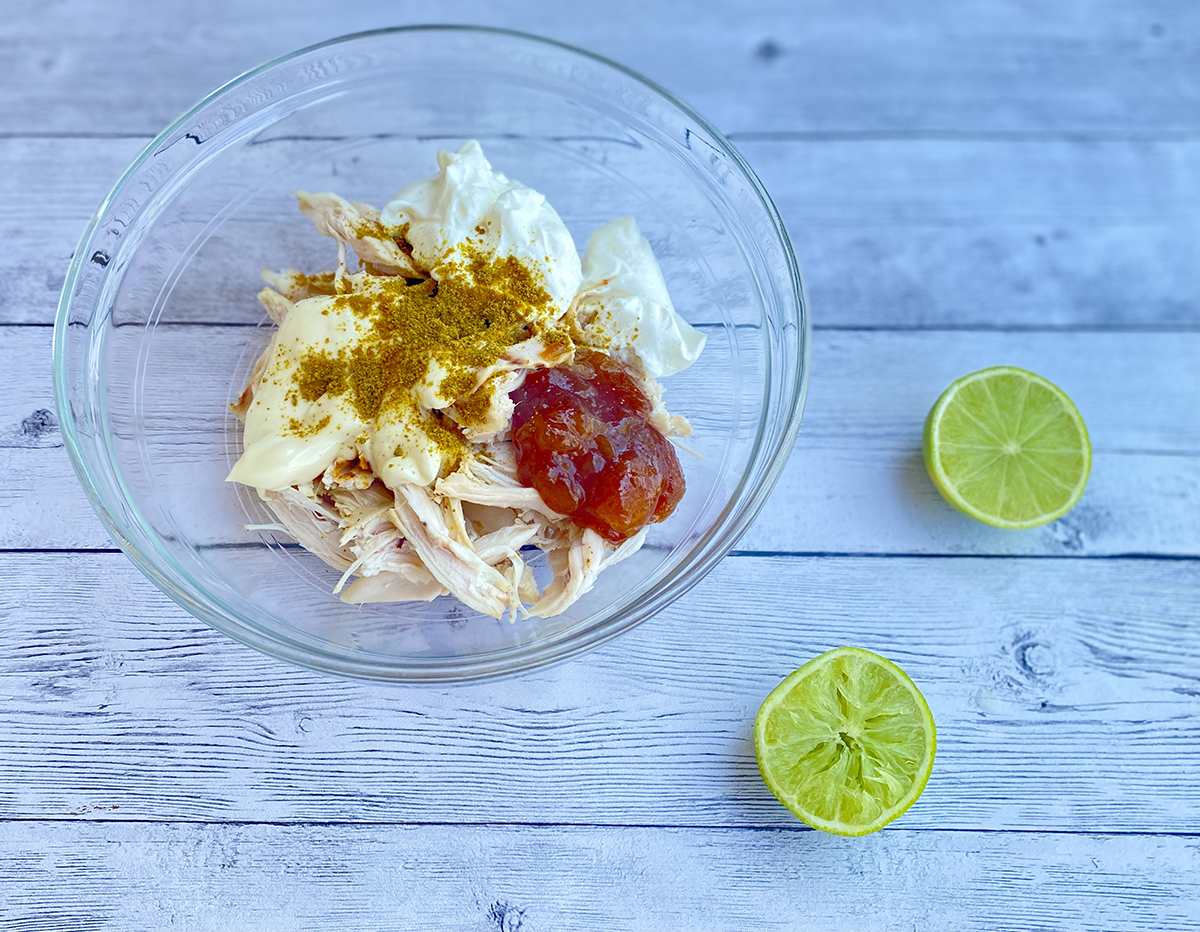 coronation chicken sandwich