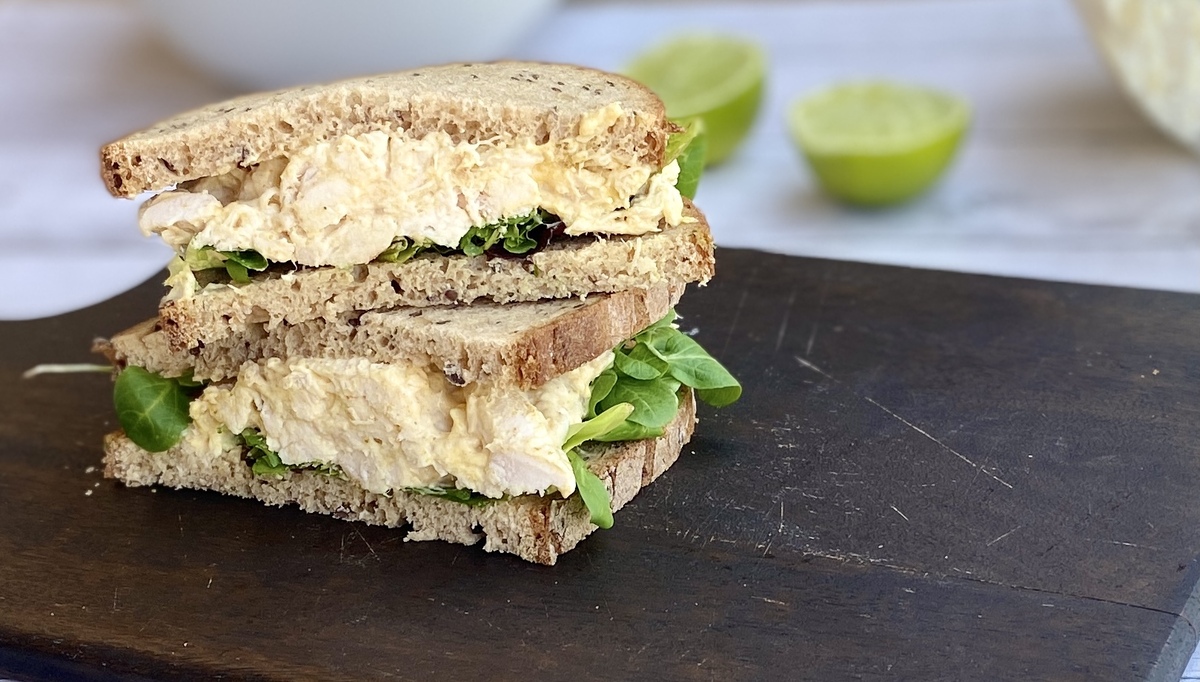 coronation chicken sandwich