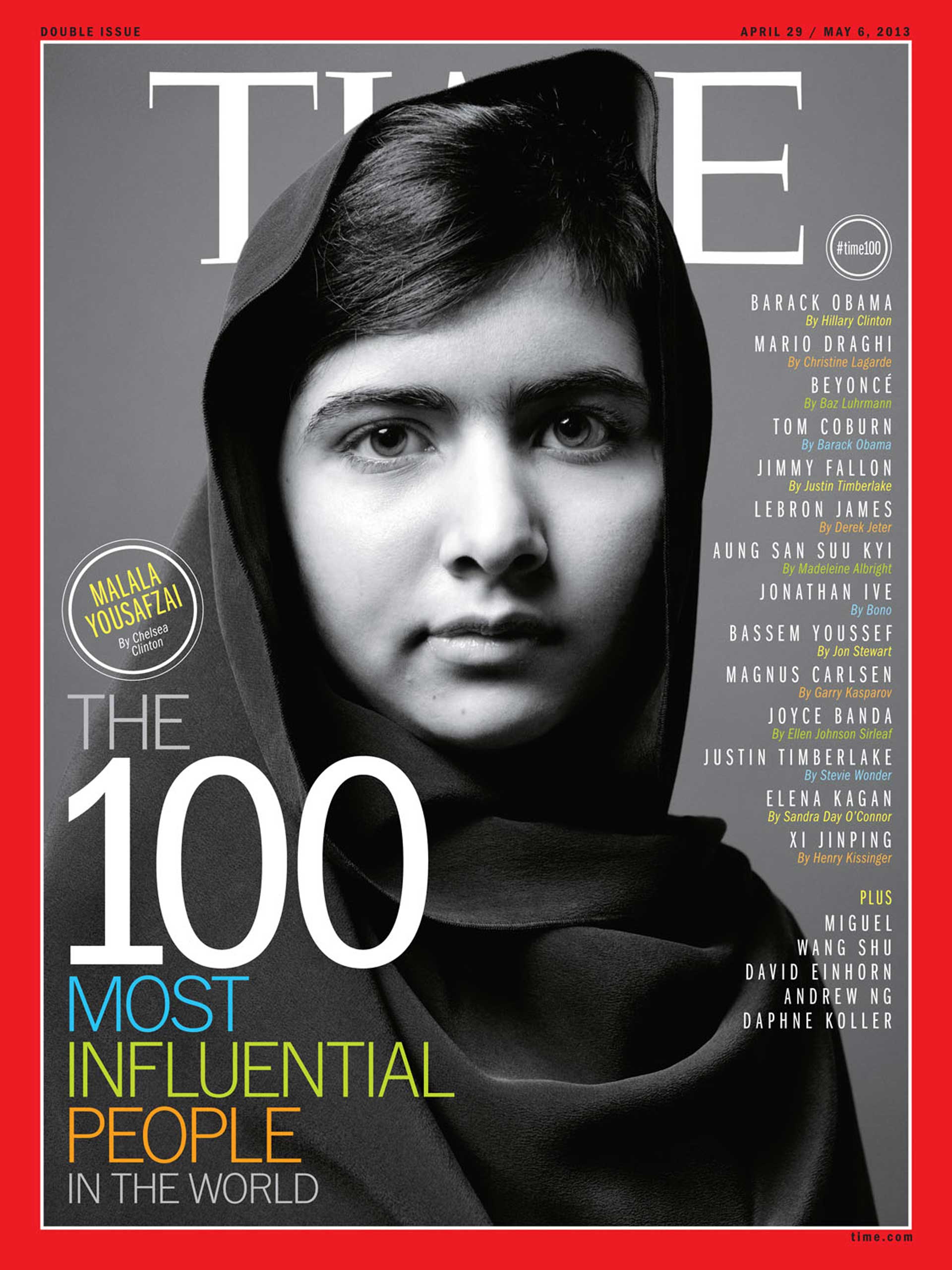 malala time magazine cover
