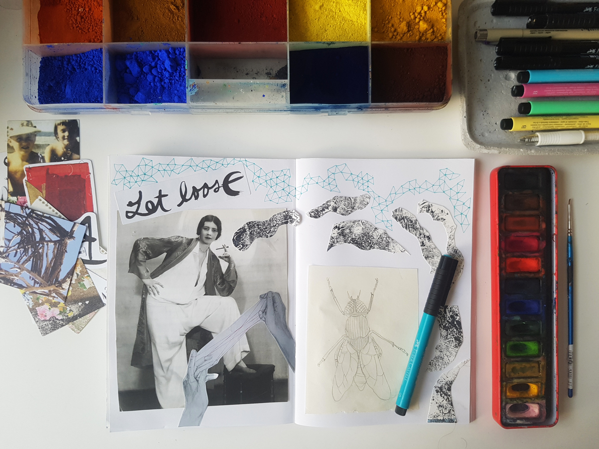 εικαστικό ημερολόγιο