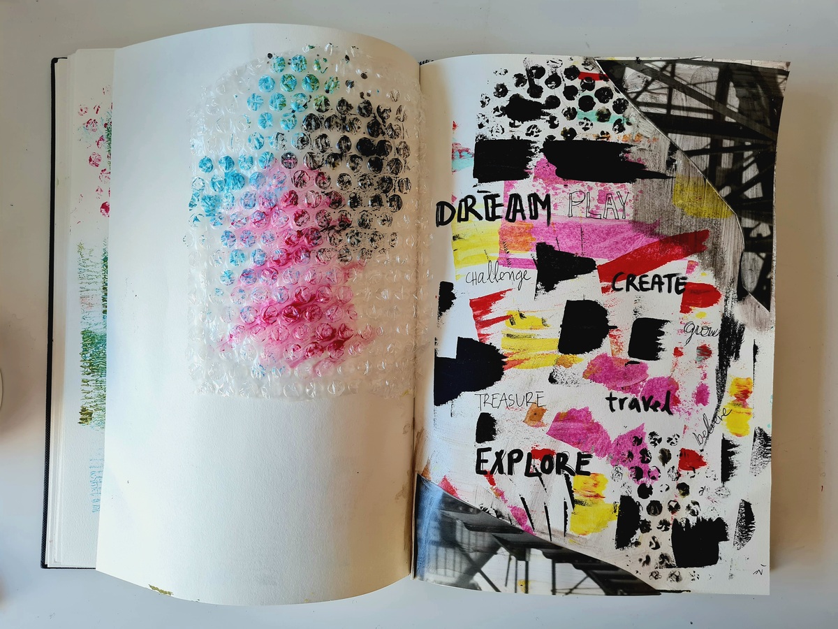 art journaling