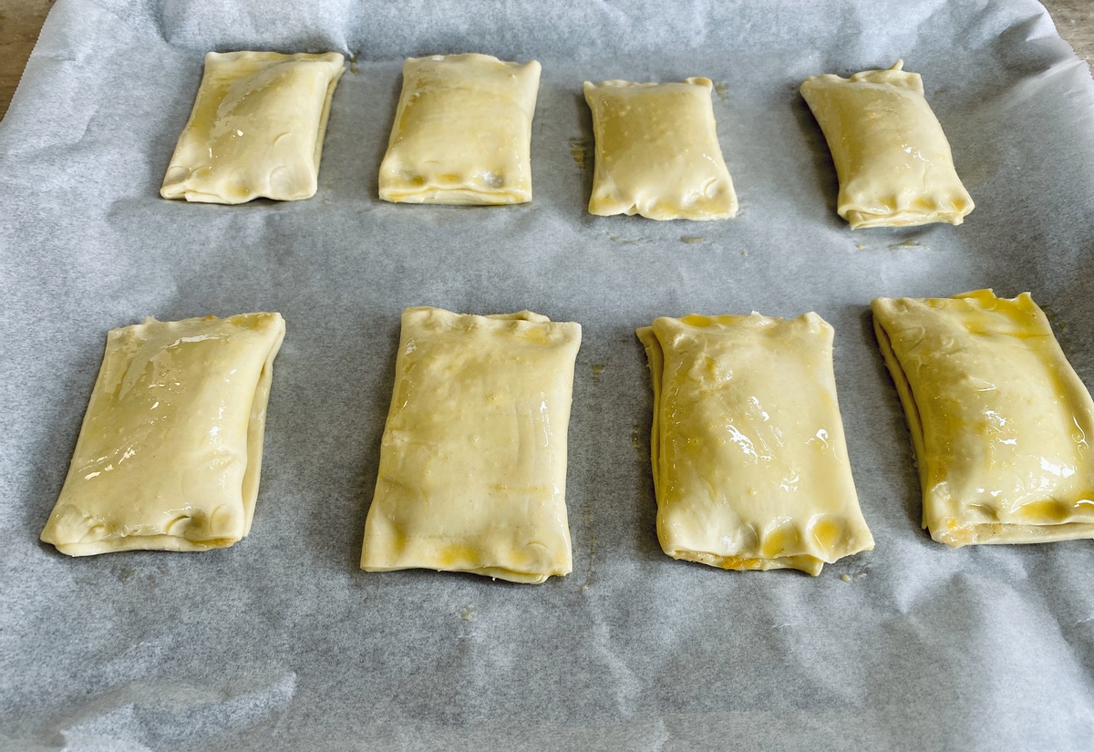 μπουγατσάκια για ψήσιμο