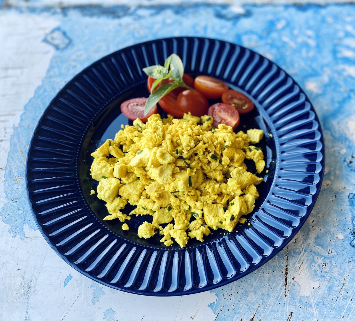 τόφου σαν scrambled eggs