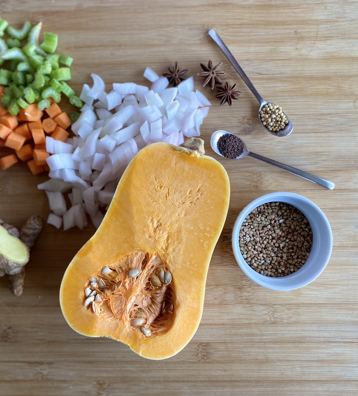 σούπα κολοκύθας υλικά