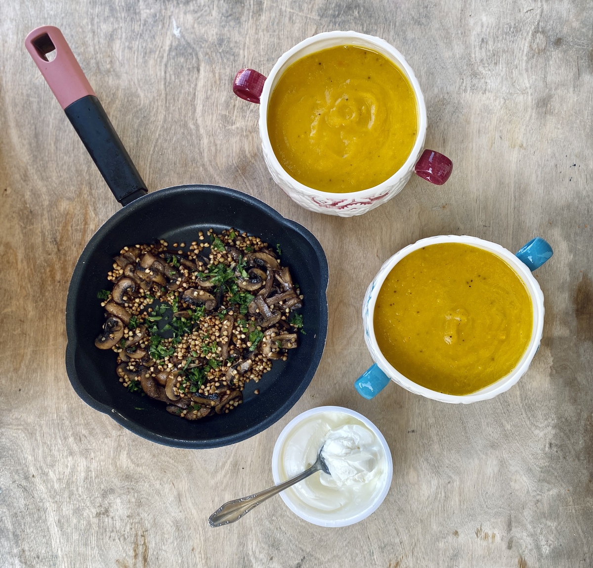 σούπα κολοκύθας με κουρκουμά