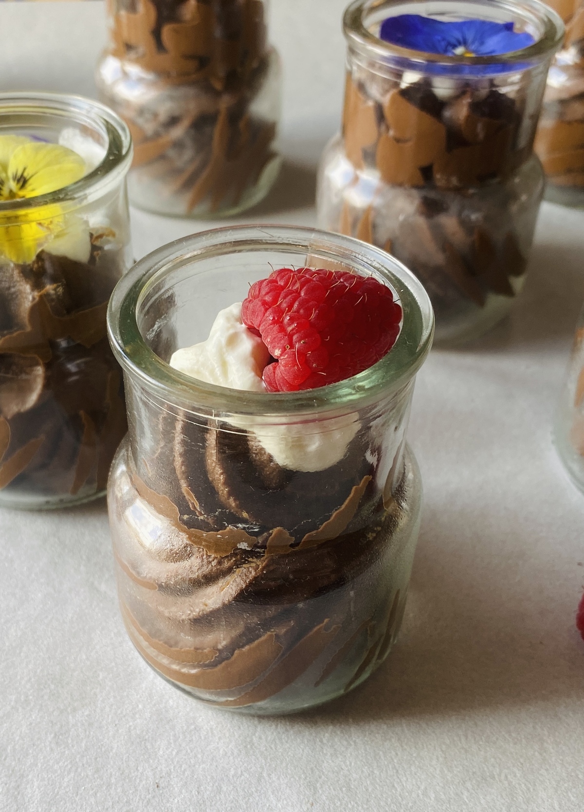 μους σοκολάτας με αβοκάντο