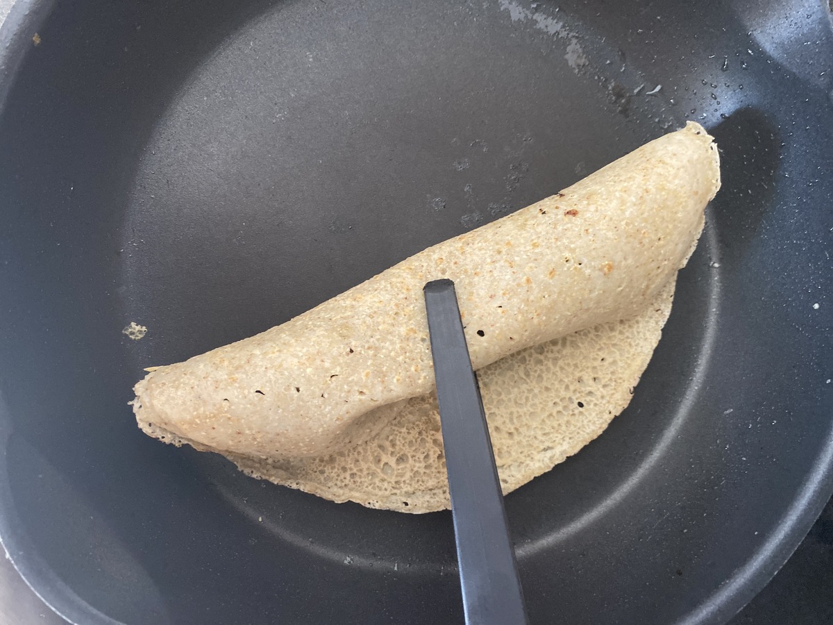 Συνταγή για αλμυρές γαλλικές κρέπες φαγόπυρου