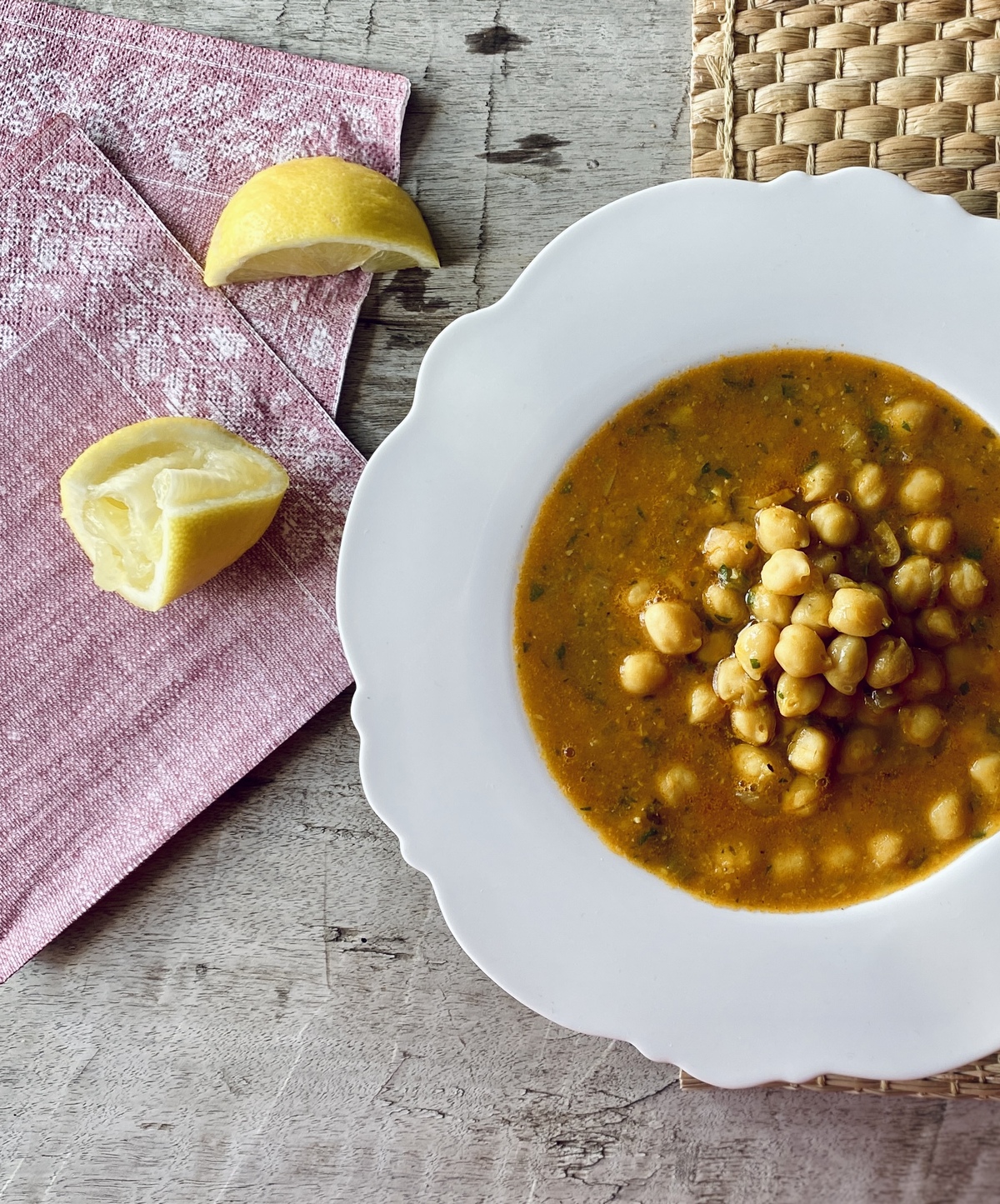 ρεβίθια σούπα