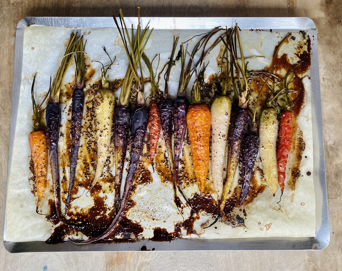 καρότα ψητά