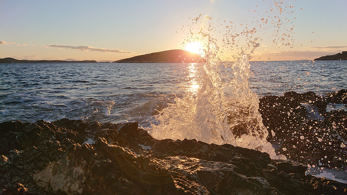 ηλιοβασιλεμα ηρακλεια