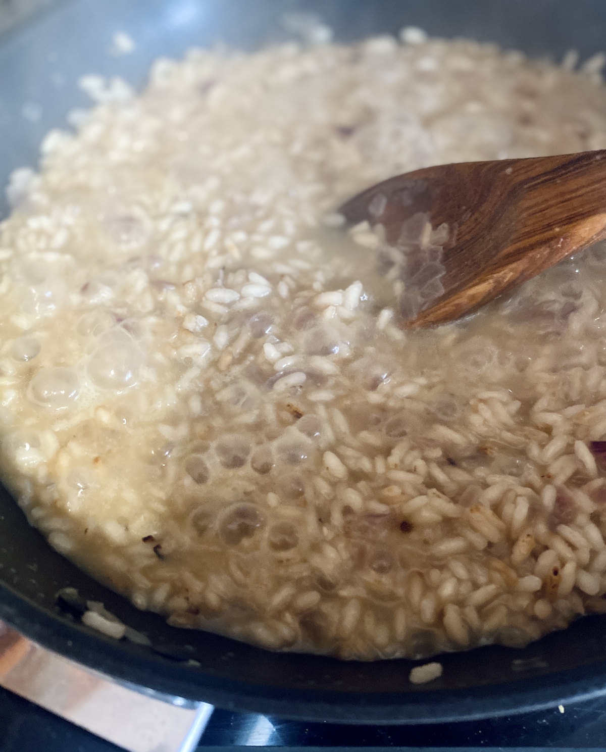 ριζότο με σπαράγγια