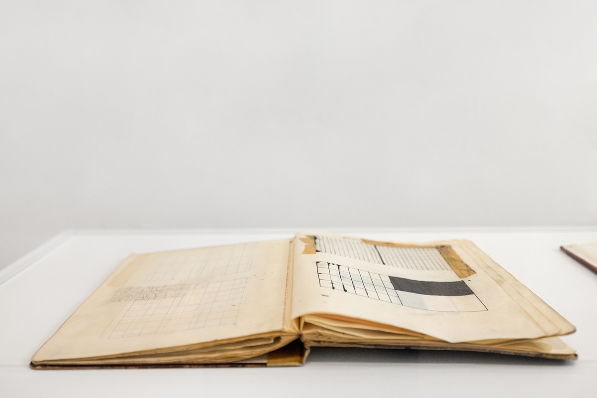 Brice Marden notebook