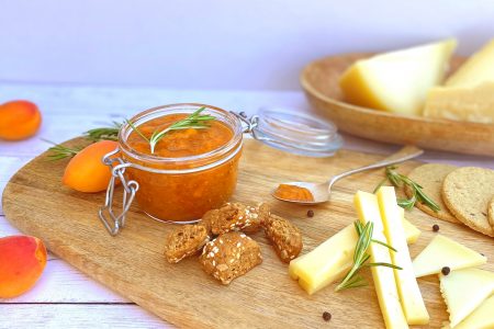 Μαρμελάδα βερίκοκο χωρίς ζάχαρη, με σπόρους chia