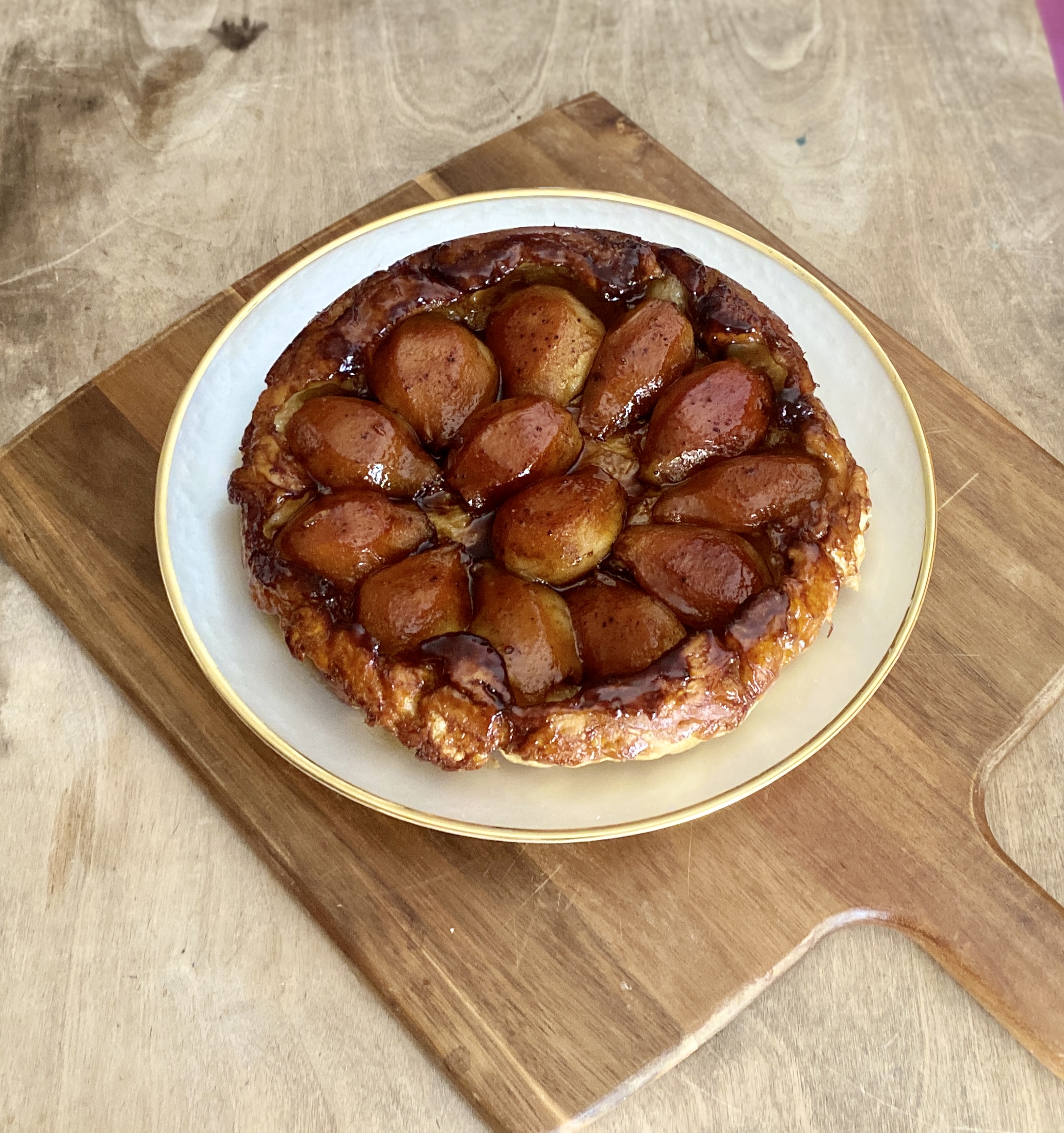 Tart Tatin με αχλάδι