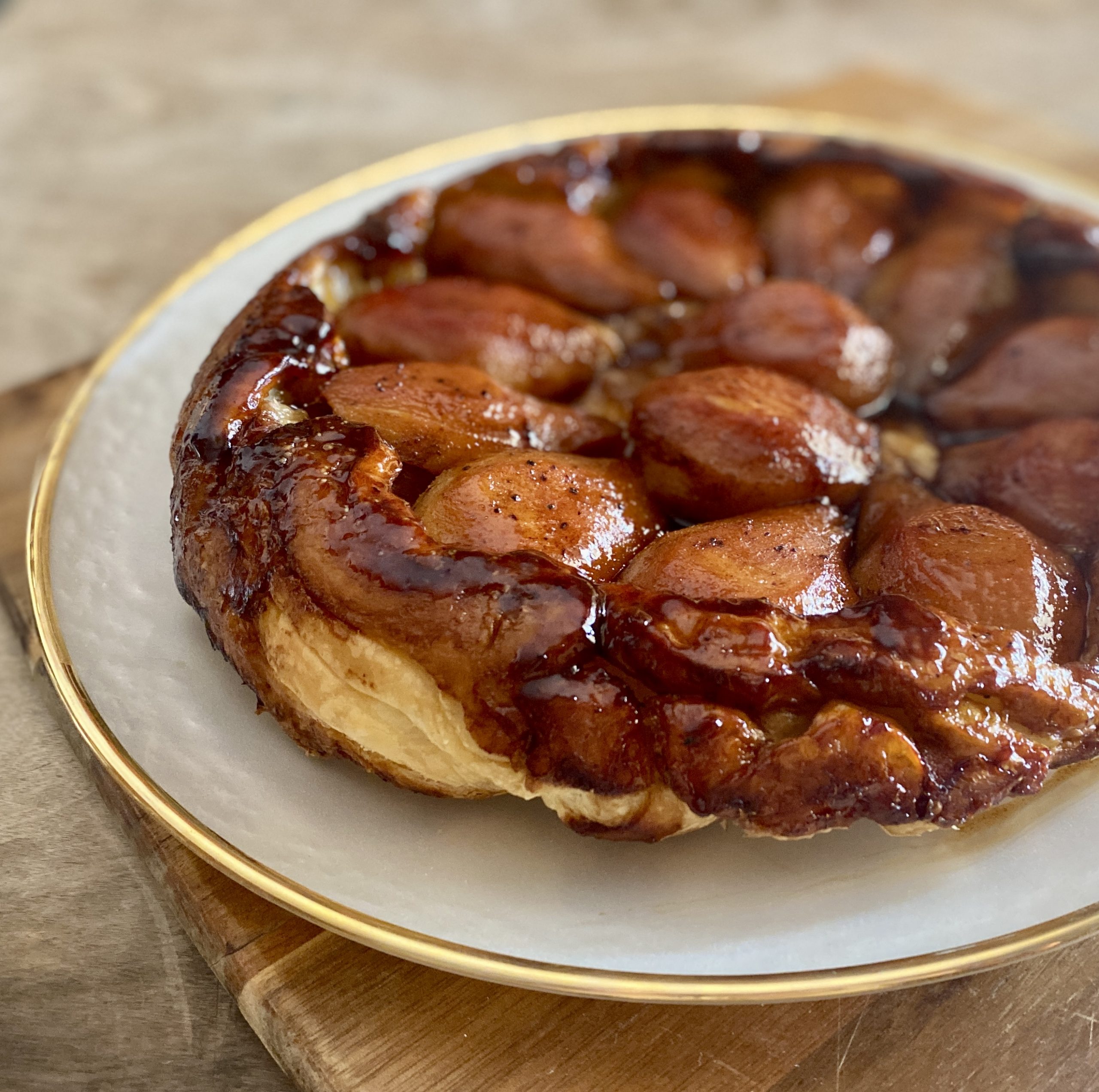 Tart Tatin με αχλάδι