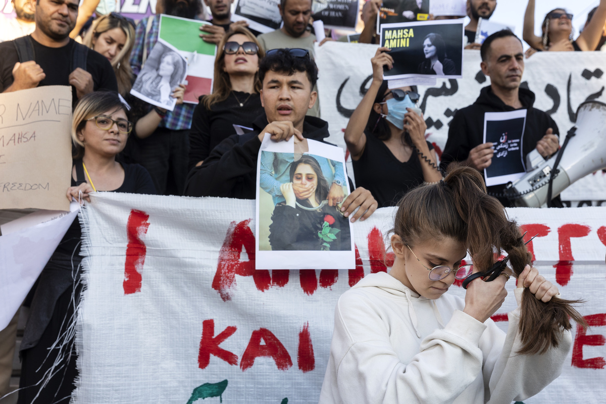 διαμαρτυρία για Ιράν στην Αθήνα