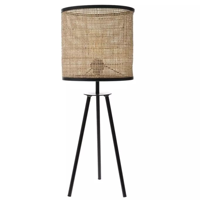 Ψάθινο φωτιστικό δαπέδου Iliadis