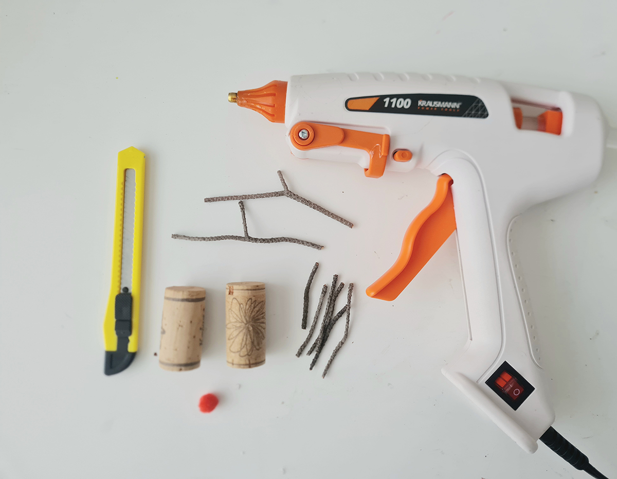 υλικά για στολίδια