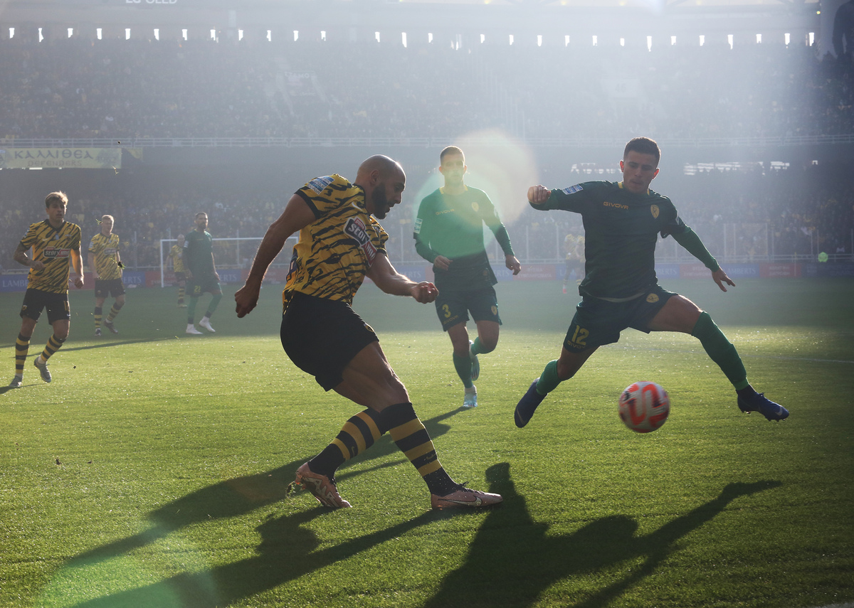 Στιγμιότυπο από τον αγώνα