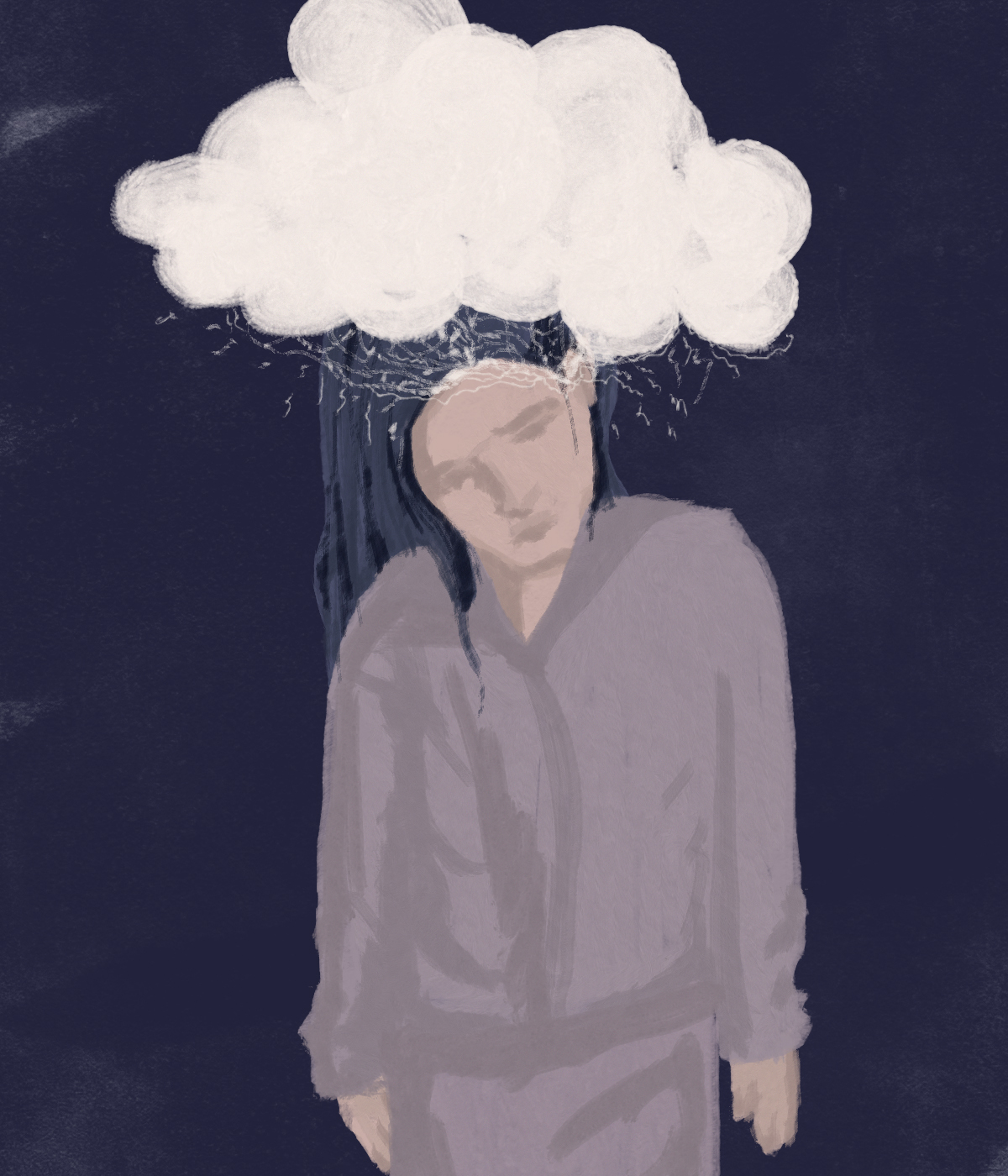 Υπερβολική σκέψη και εγκέφαλος