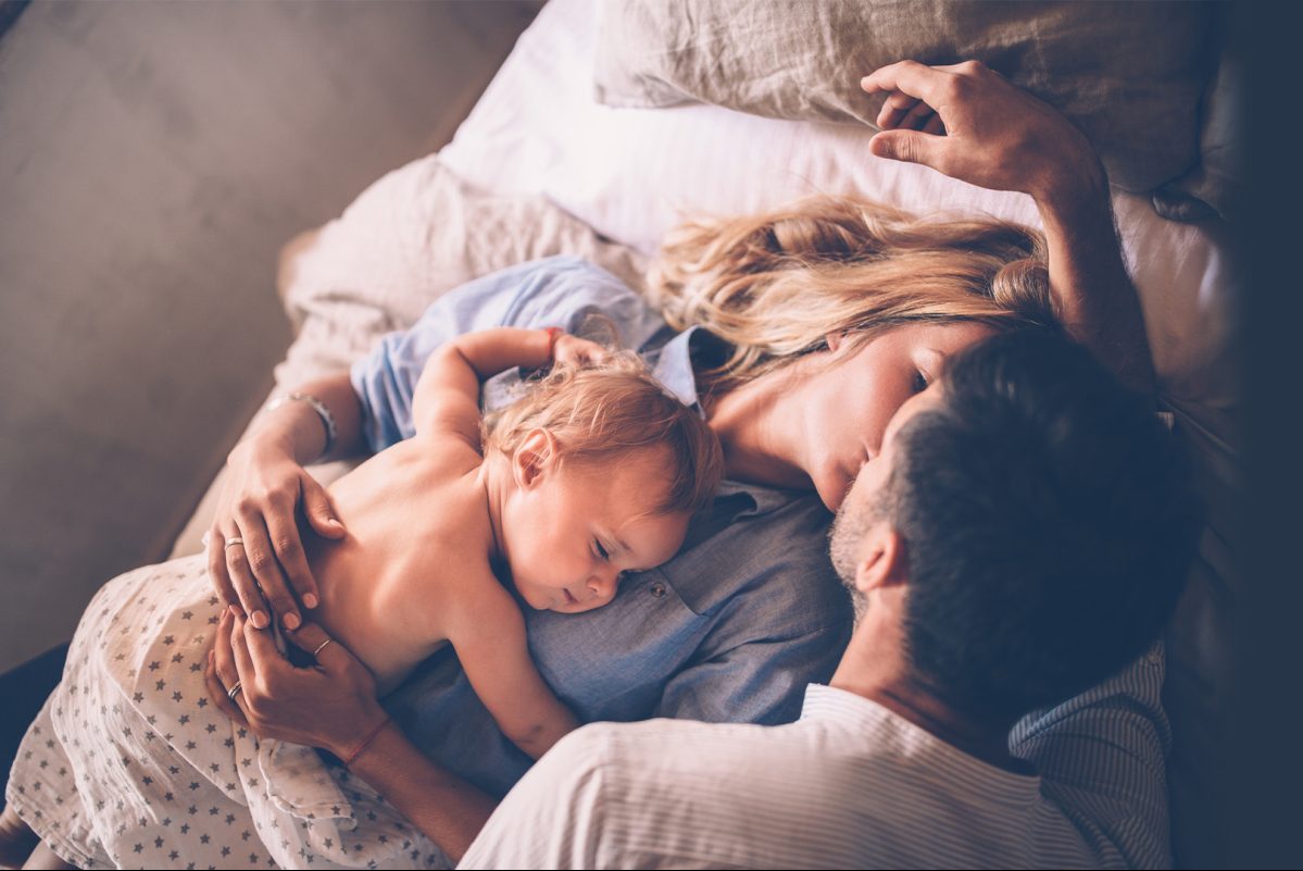 ζευγάρι με παιδί