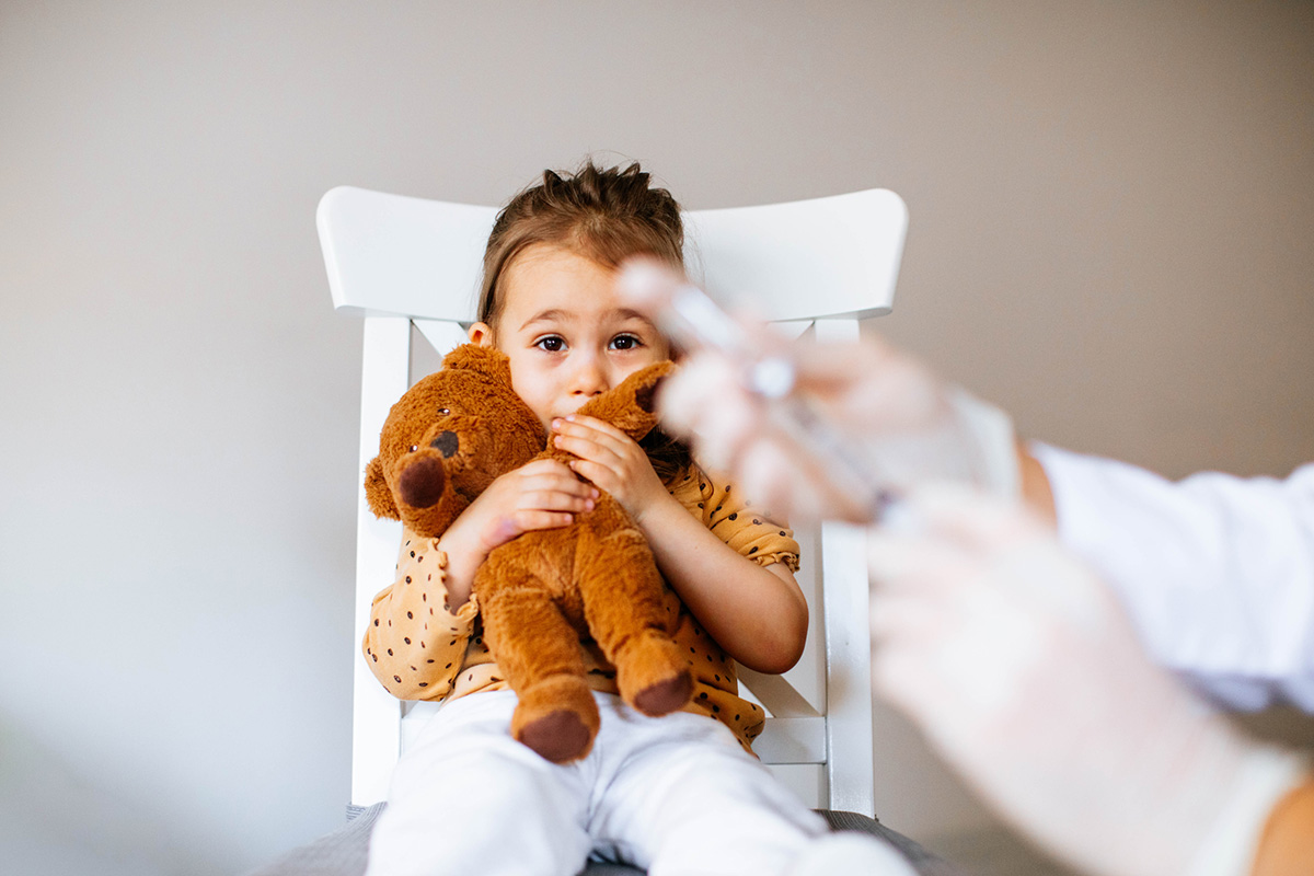 παιδιά στον γιατρό