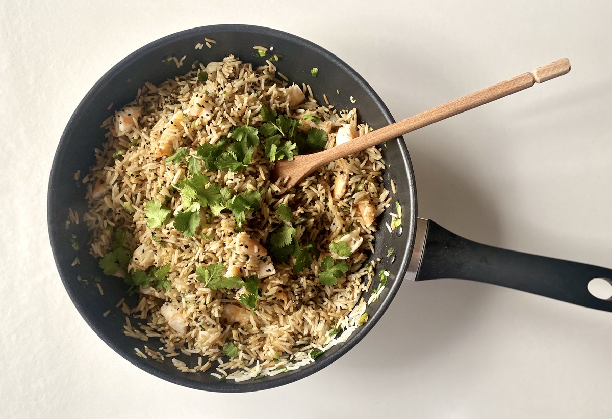 γαρίδες με ρύζι