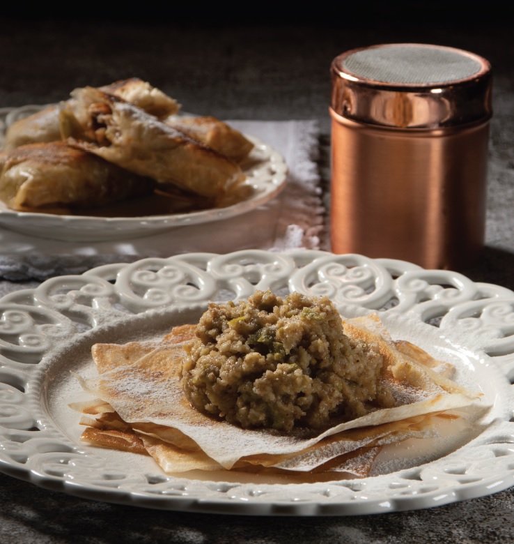 φλογέρες με μήλα