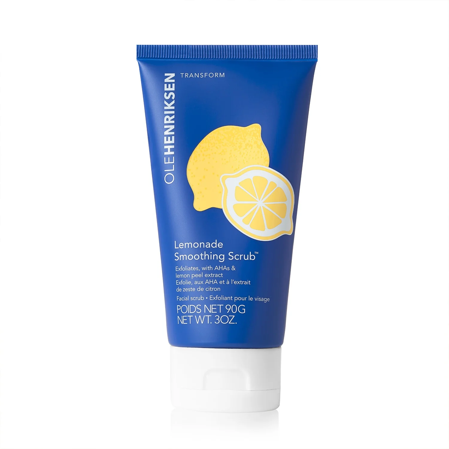 LEMONADE SMOOTHING SCRUB + AHAS & LEMON PEEL EXTRACT FACIAL SCRUB