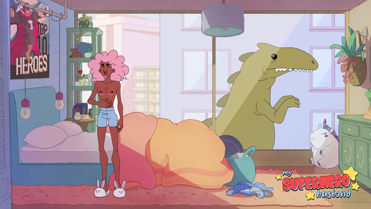 my superhero husband