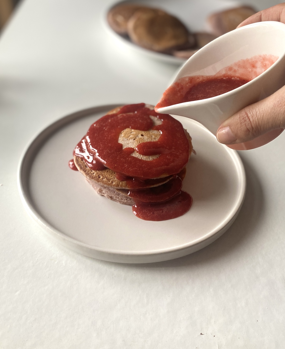 σάλτσα φράουλας