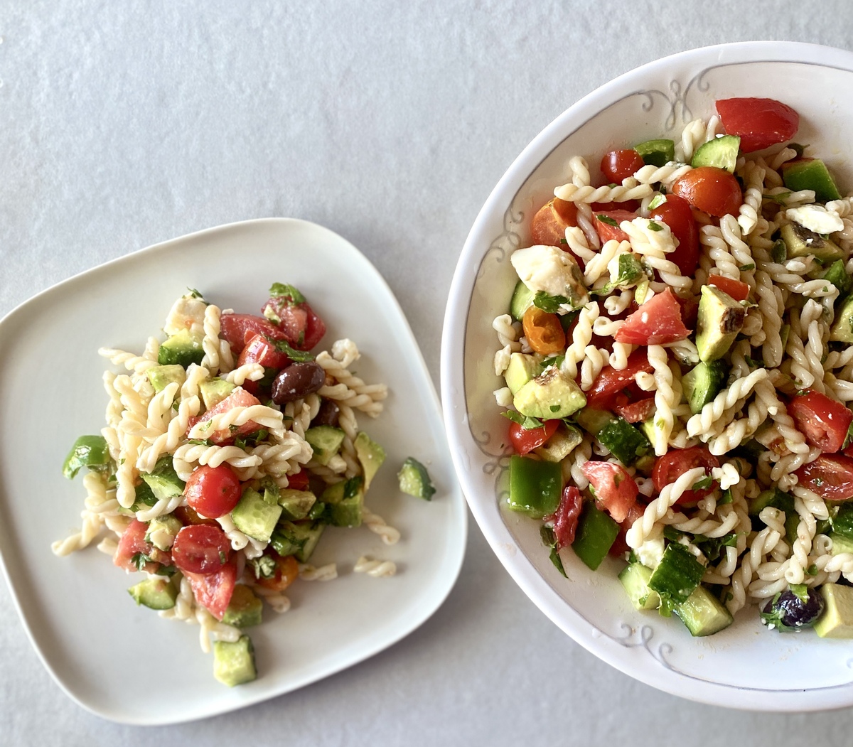 σαλάτα ζυμαρικών