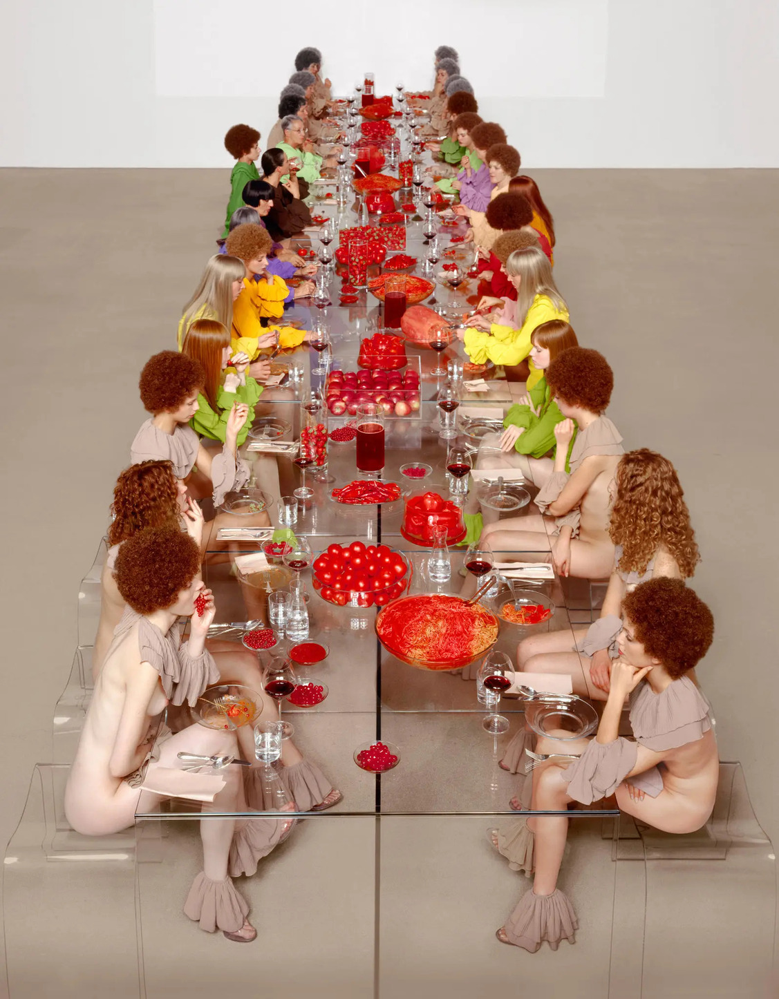Vanessa Beecroft, σύγχρονη τέχνη