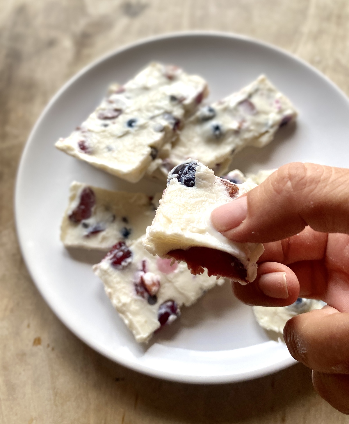 μπάρες γιαουρτιού