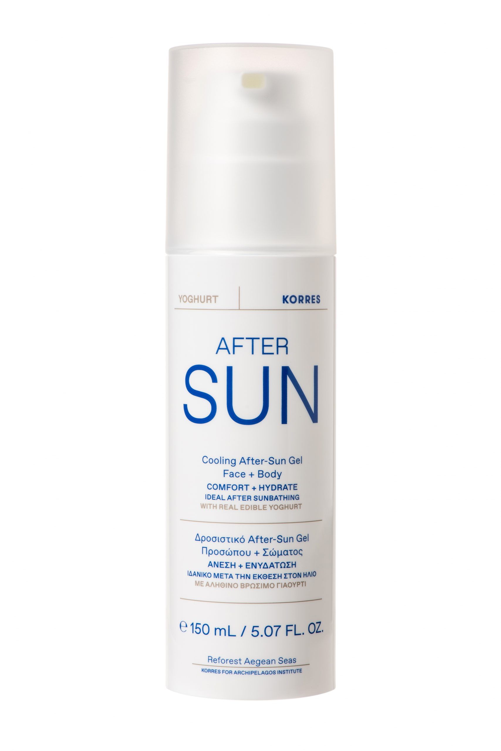 ΓΙΑΟΥΡΤΙ COOLING AFTER-SUN GEL ΓΙΑ ΠΡΟΣΩΠΟ ΚΑΙ ΣΩΜΑ