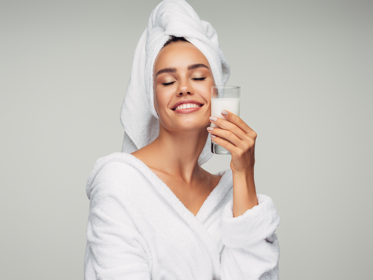 γάλα στην επιδερμίδα 