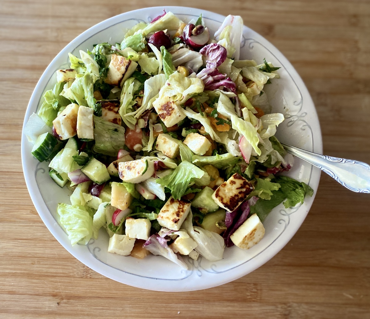 σαλάτα με καλοκαιρινά φρούτα