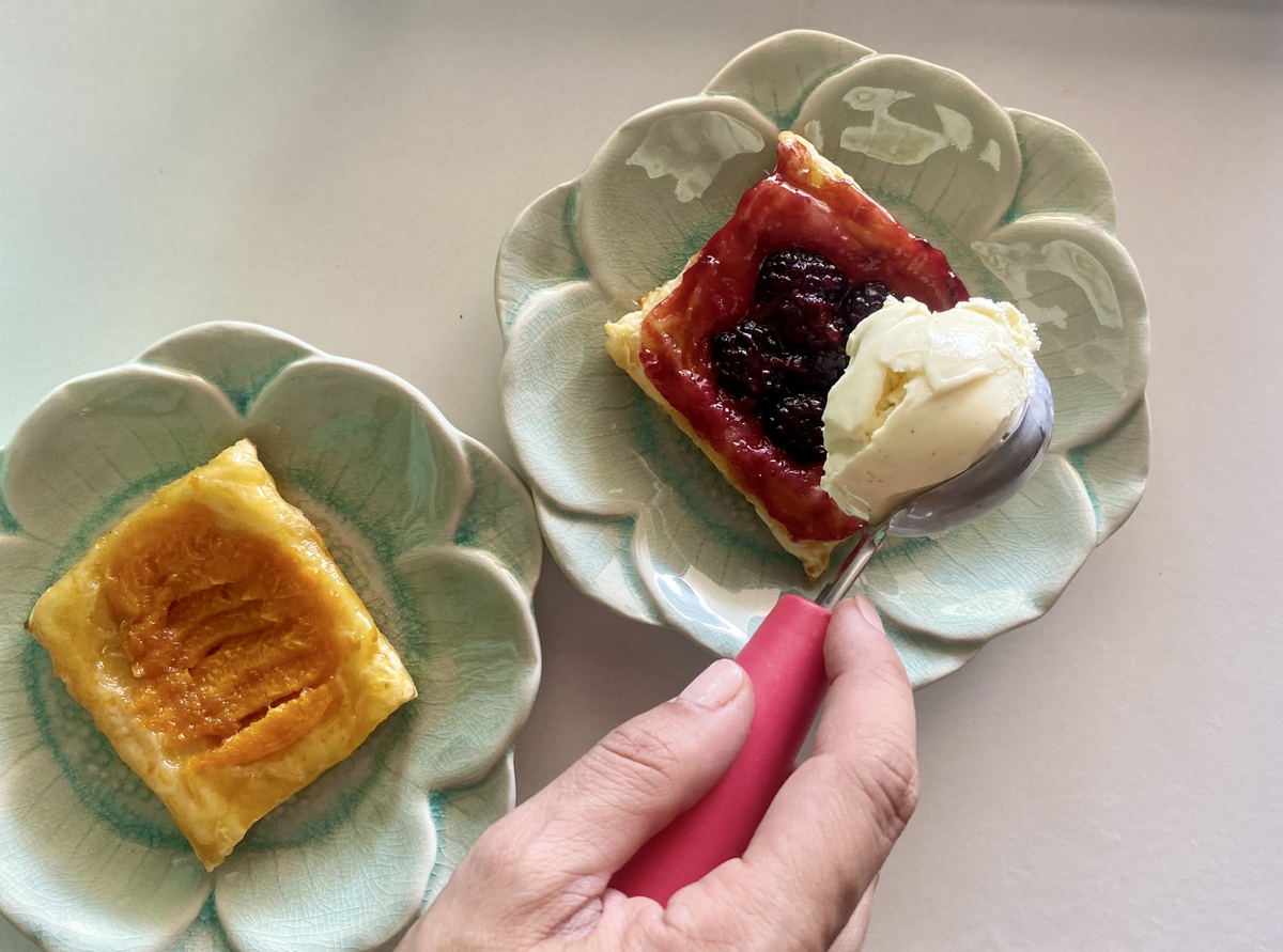 ταρτάκια με παγωτό