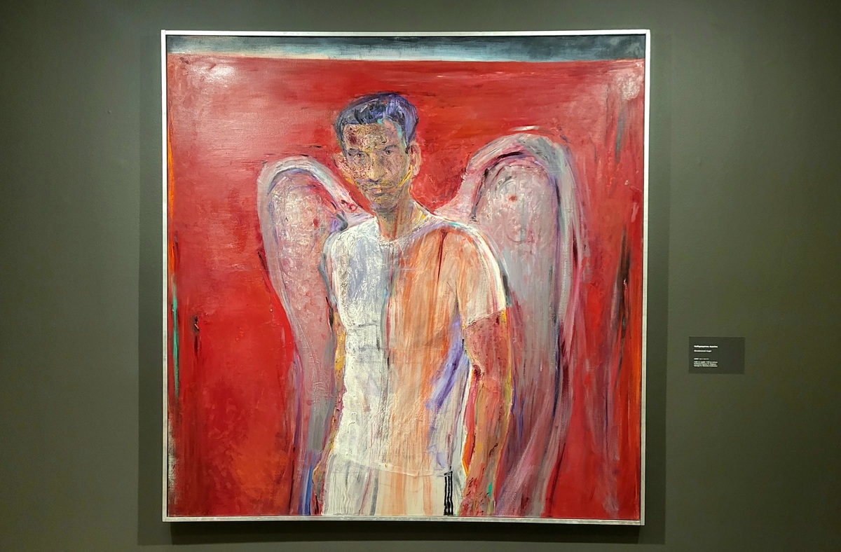 Χρόνης Μπότσογλου, «Καθημαγμένος άγγελος», 2008, Συλλογή Γιώργου Ν. Νιάρχου.