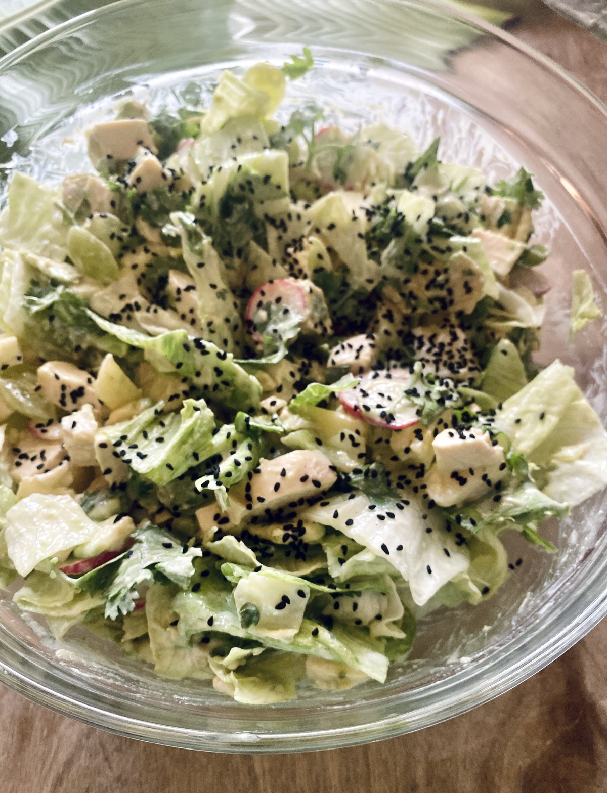 σαλάτα κοτόπουλο