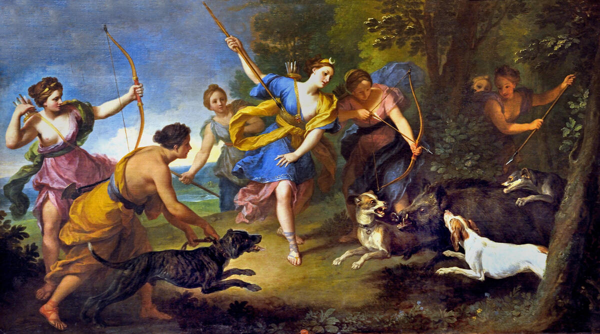 γυναίκες κυνηγοί