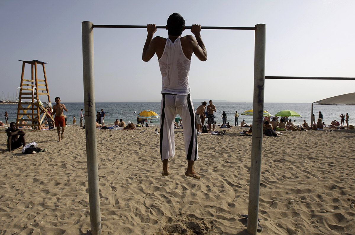 ασκήσεις pull-ups