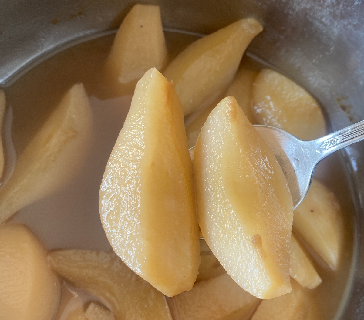 κομπόστα αχλάδι χωρίς ζάχαρη