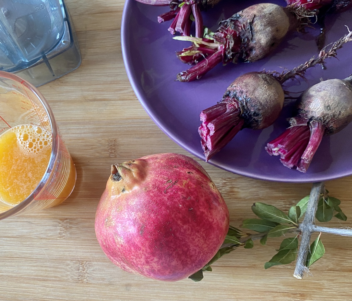 ρόδι παντζάρι