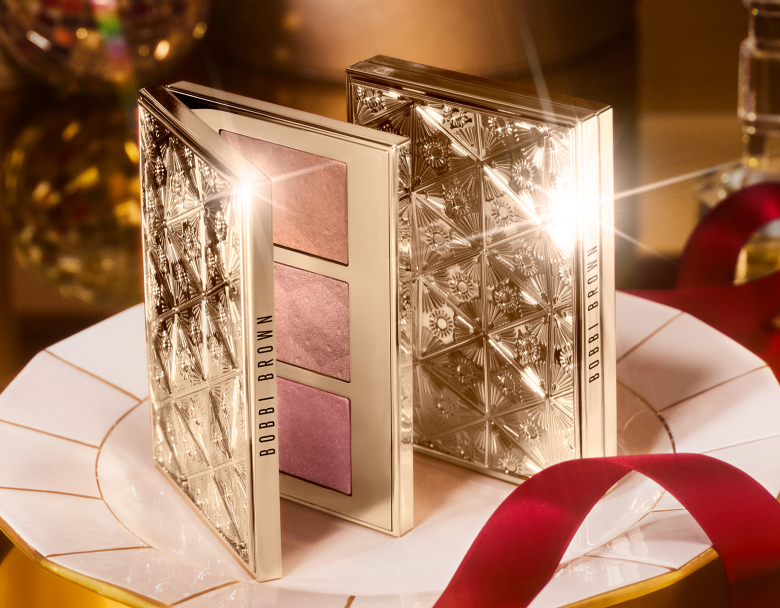 GOLDEN GLAMOUR COLLECTION LUXE CHEEK & HIGHLIGHTING PALETTE