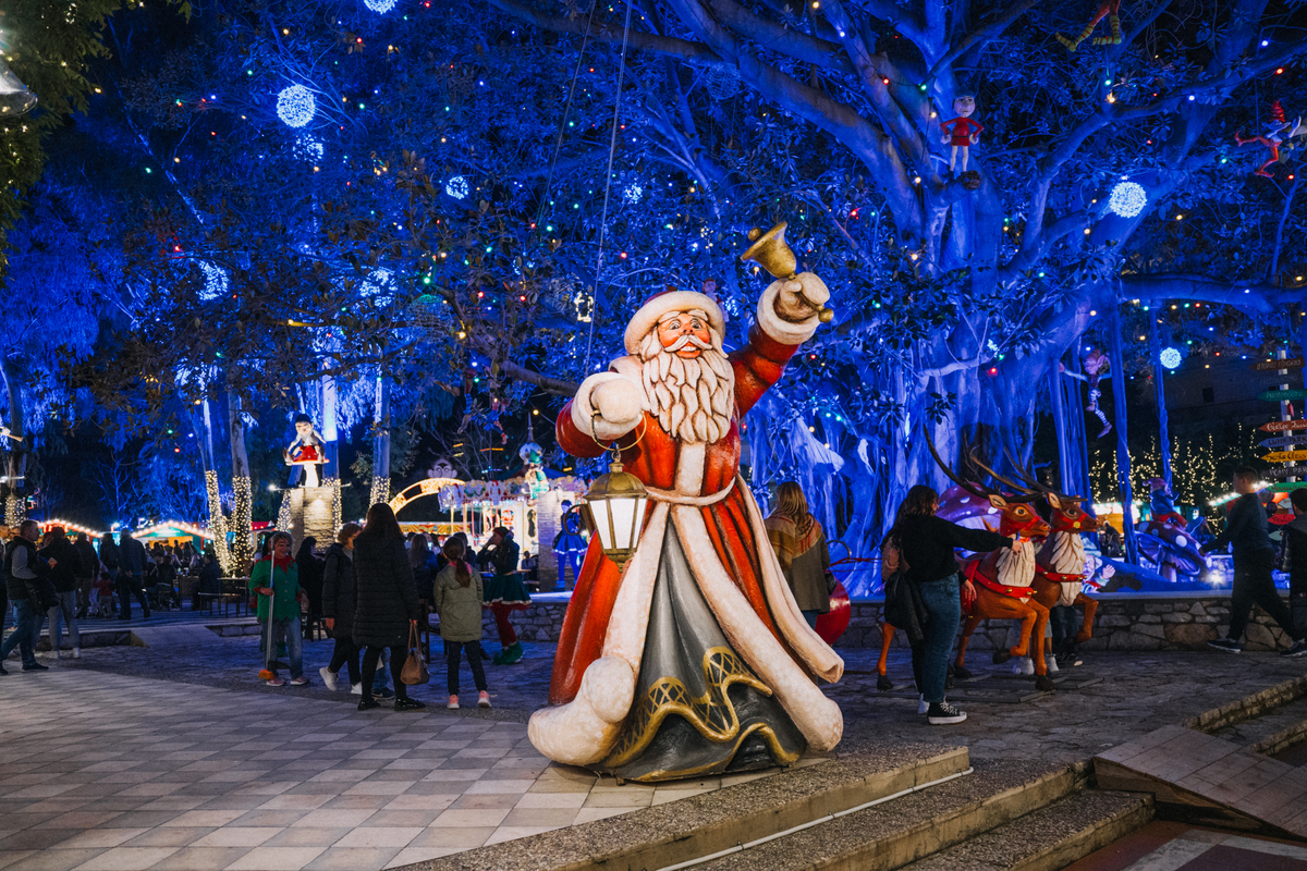 χριστουγεννιάτικα πάρκα