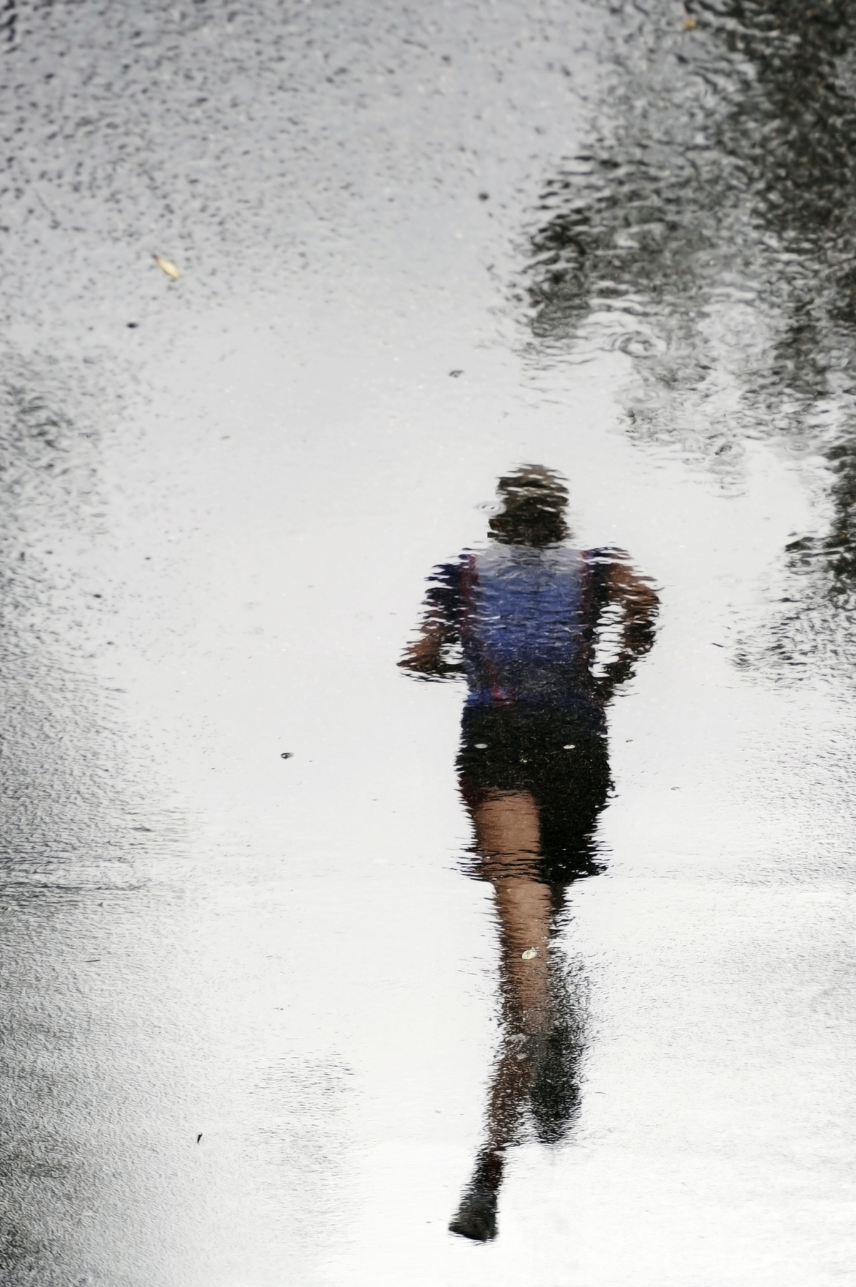 τρέξιμο στη βροχή